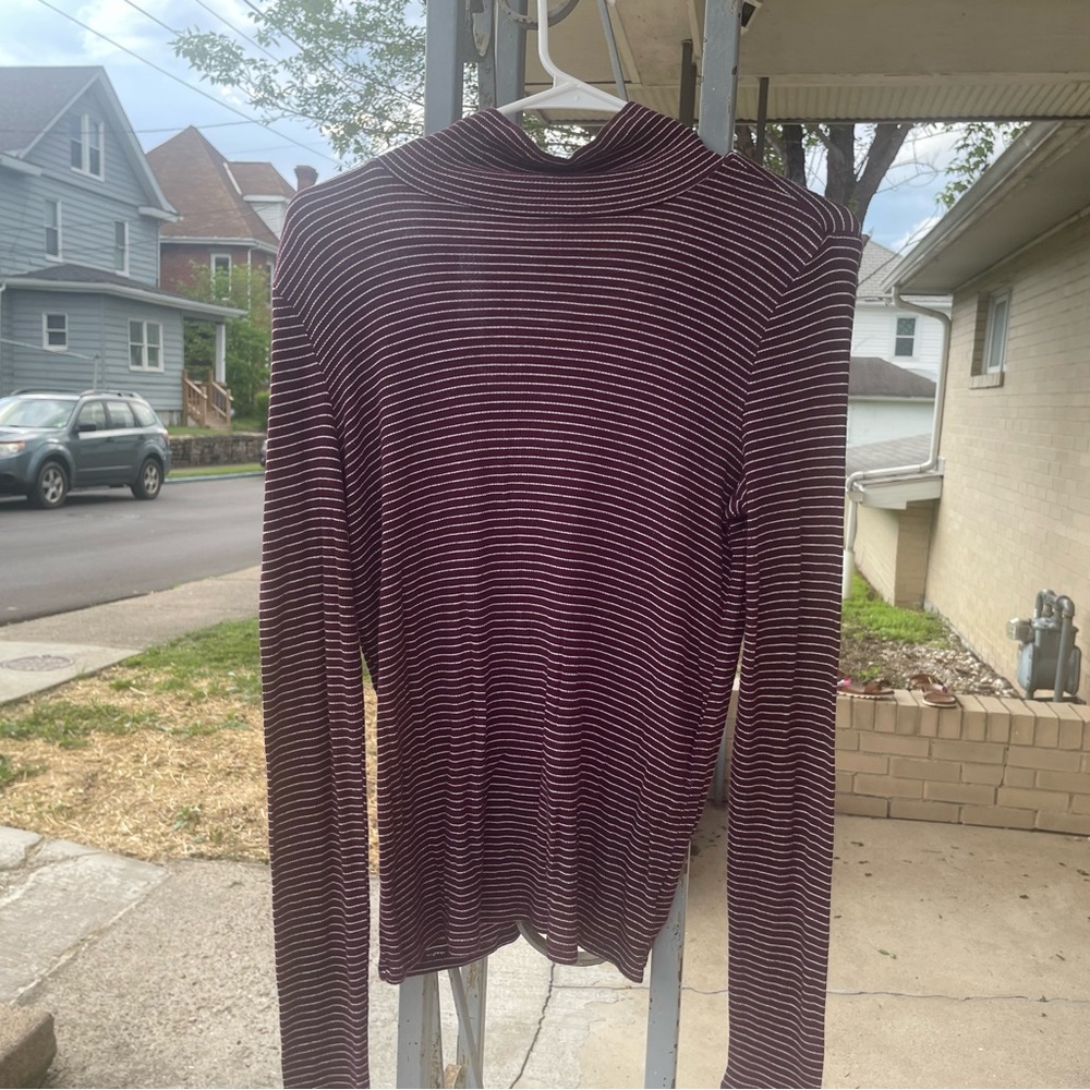 Striped Black and White Men's Sweater